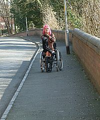 Disabled Public Nudity - Leah Caprice