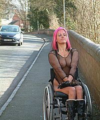 Disabled Public Nudity - Leah Caprice