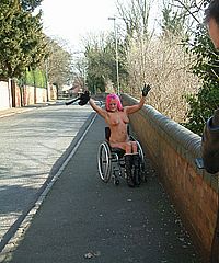 Disabled Public Nudity - Leah Caprice