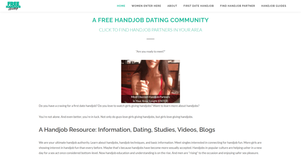 Free Handjob Website